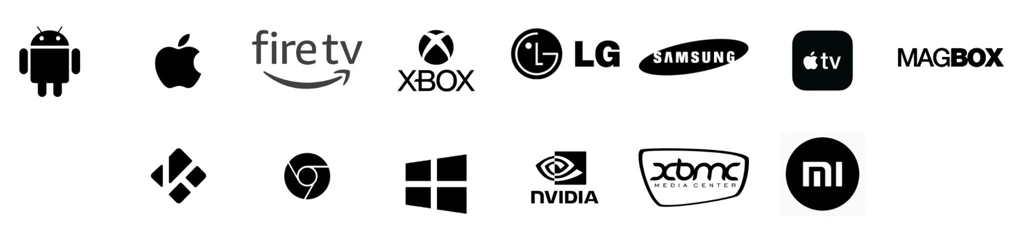 IPTV Smarters Pro interface on Smart TV